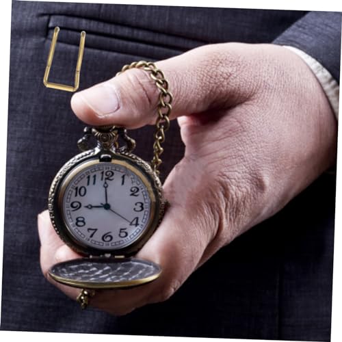 Cierres para cadena de reloj de bolsillo para lucir en chalecos y trajes formales 5