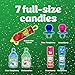 Christmas Candy Variety Pack Bag, 7 Ct Individually Wrapped Lollipops, Ring Pop, Push Pop, Baby Bottle Pop & Juicy Drop, Birthday Party Favors, Stocking Stuffers, Christmas Candy Bowls, Kids Gifts