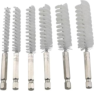 ワイヤーブラシ8-19mmワイヤーチューブ機械クリーニングブラシナイロン1/4インチドリルクリーニングワイヤーブラシ