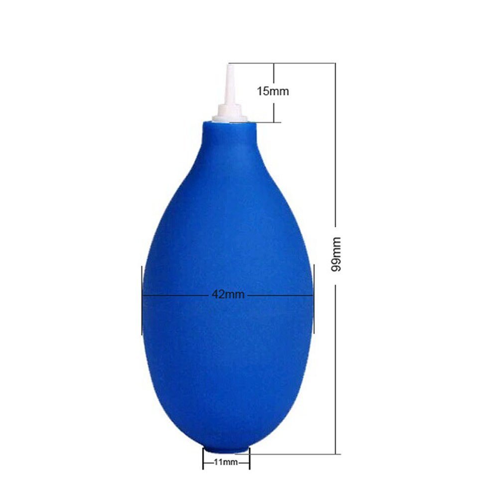 Poire Soufflette Anti-poussière - Pour Objectifs, Capteurs, Claviers - Silicone Et ABS - Portable 12 Cm