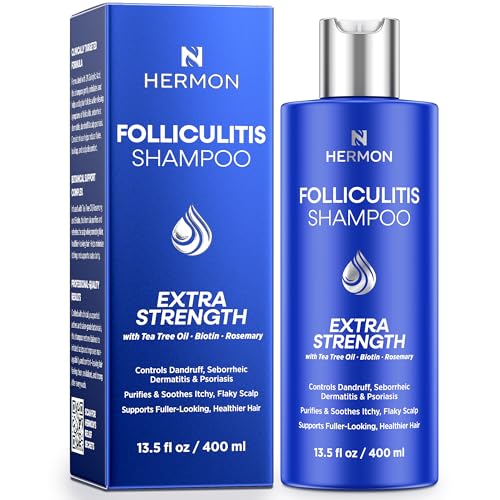 Hermon Folliculitis Shampoo for Itchy Scalp:...