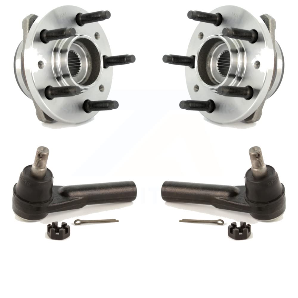 Front Wheel Bearing And Tie Rod End Kit For 1999-2003 Ford Windstar K7T-100186