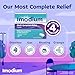 Imodium Multi-Symptom Relief Caplets, Loperamide Hydrochloride & Simethicone Anti-Diarrheal Medicine for The Relief of Diarrhea, Gas, Bloating, Cramps & Pressure, HSA/FSA Eligible, 18 ct