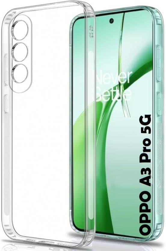 Image of Soft Silicone TPU Back Cover Compatible with Oppo A3 Pro 5G