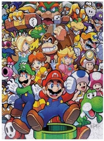 500 piezas de patrón de rompecabezas de madera, recomendado para adultos y niños, como un juego intelectual de bricolaje, 500 piezas