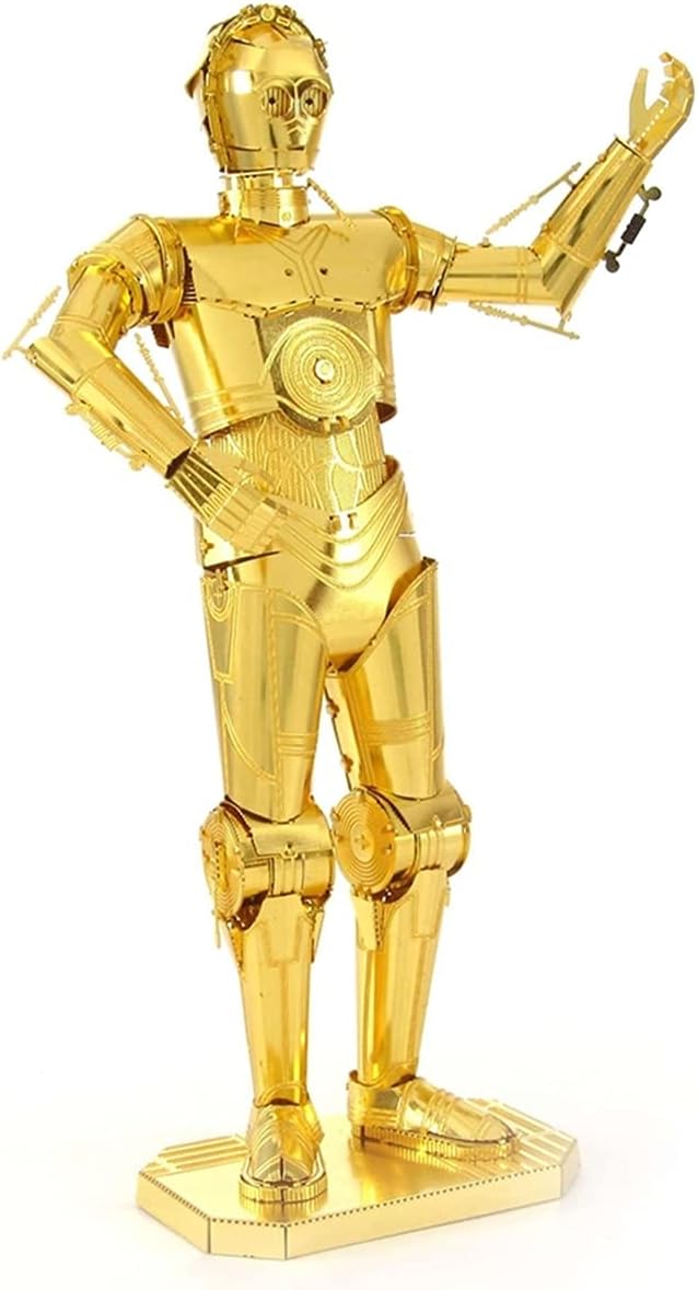 Metal Earth Star Wars C-3PO 3D Metal Model Kit Fascinations miniatura 5