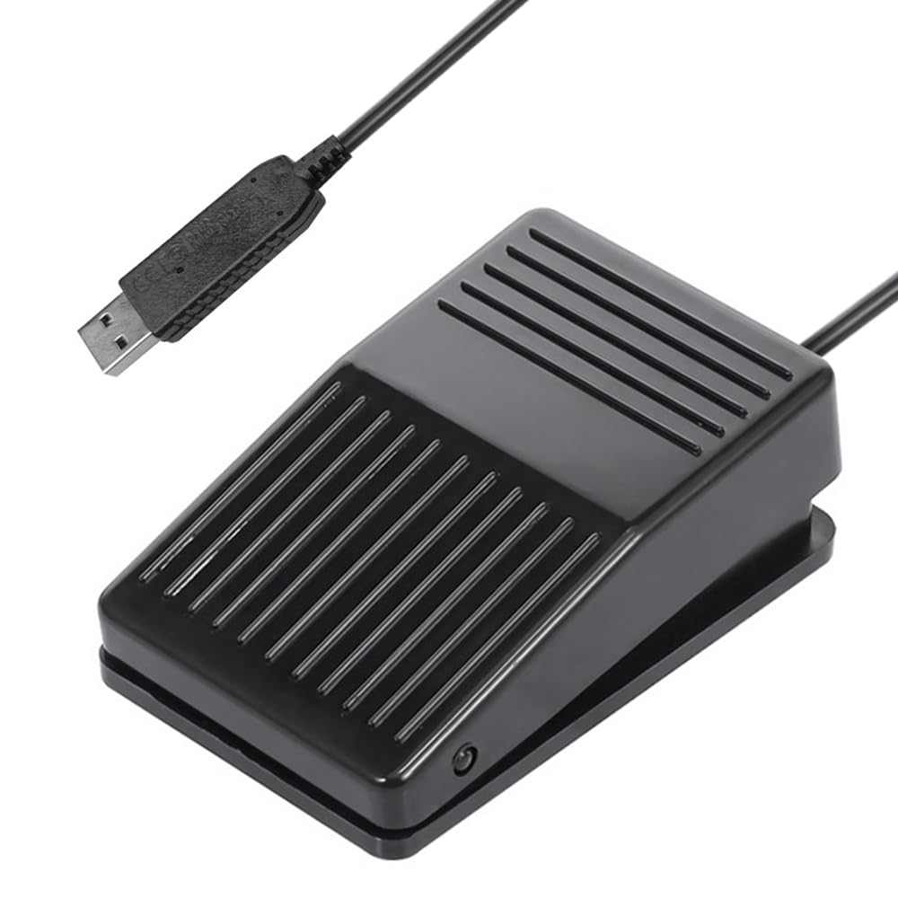 Docooler USB Game Fußschalter Keyboard Aktion Schalter Pedal HID
