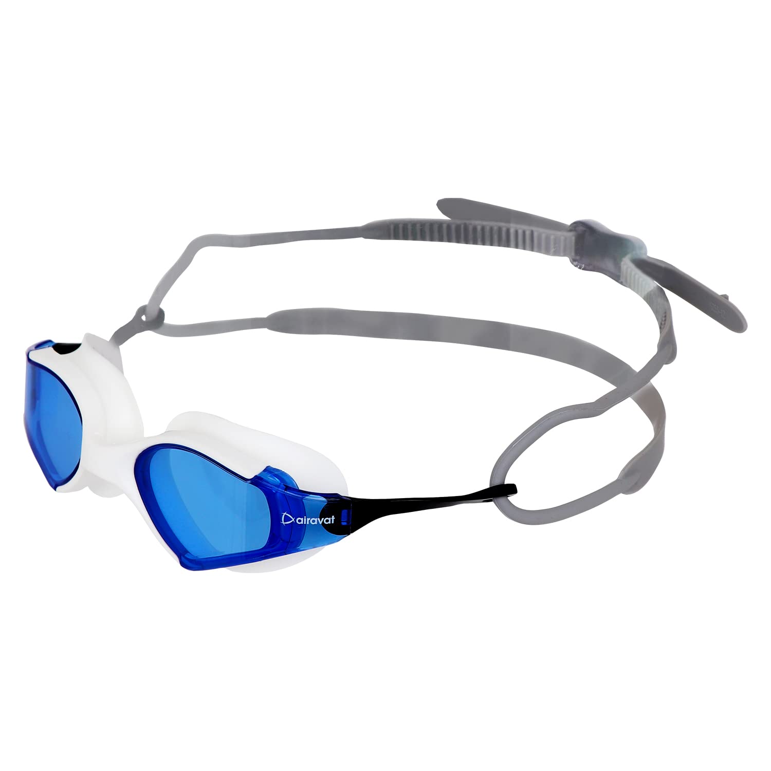Airavat Razor 1.0 Swimming Goggles, Polycarbonate Goggles, No Leaking Anti-Fog Pool Goggles for Adult Men Women Youth, Uv Protection, 3D Gasket Design, 180° Clear Vision, Free Size (White Blue) (B0C4BYDN34) Amazon Price History, Amazon Price Tracker