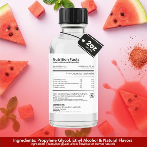 Image of Dolce Flav Watermelon Extract, Agua Fresca, for Drinks, 2oz