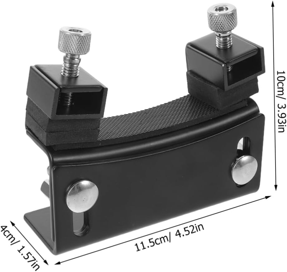 TIDTALEO Adjustable Bass Drum Riser Metal Platform Stand for Gigs