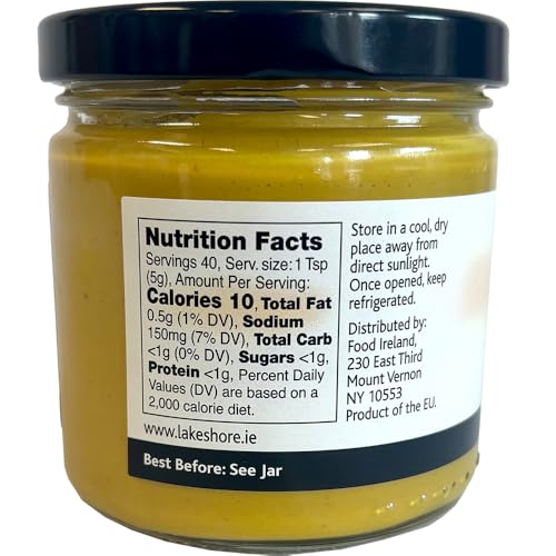 Lakeshore Strong Irish Mustard 7.7 oz. jar