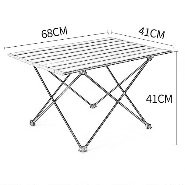 Table de camping pliante légère et stable pour manger n'importe où