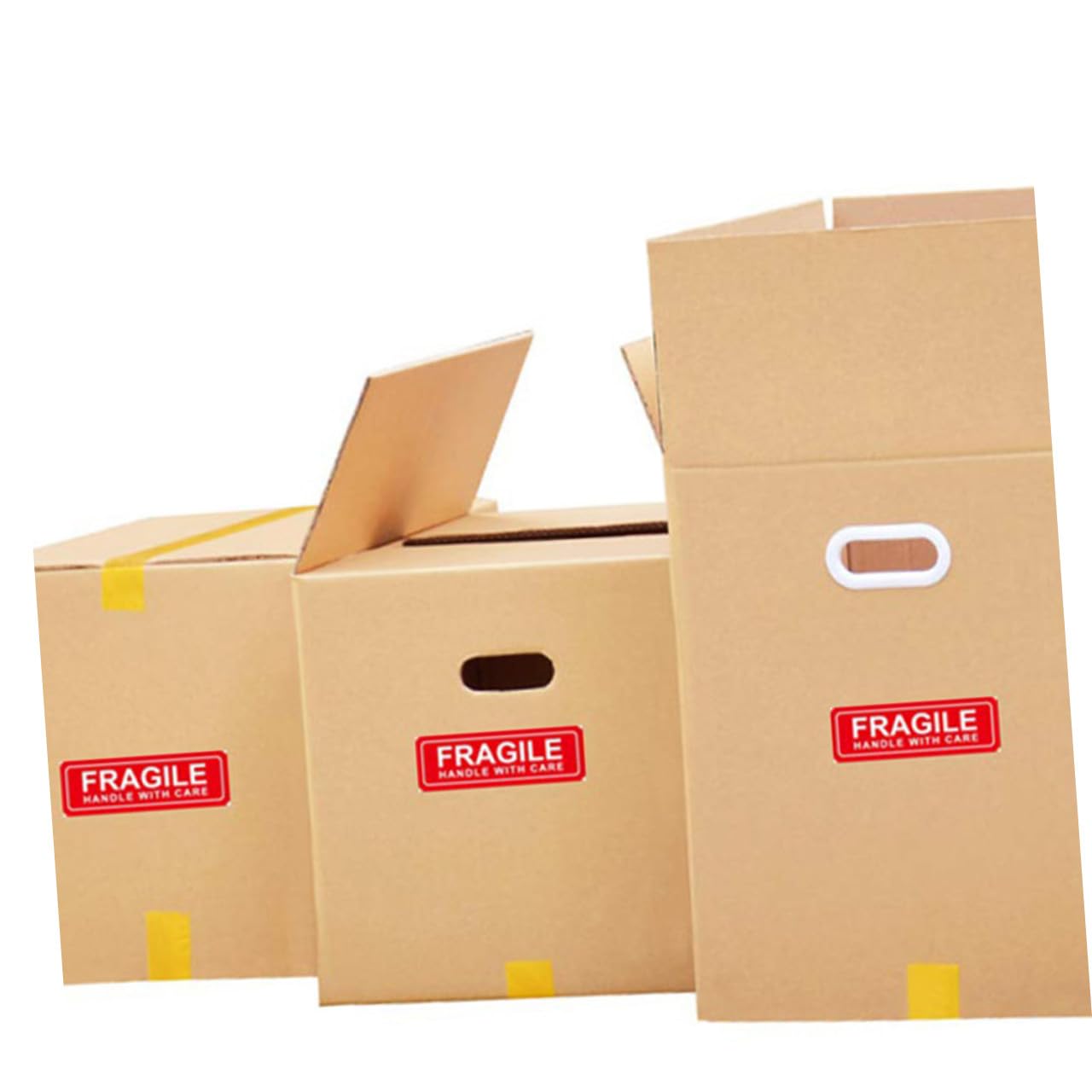 LALAFINA 1500piezas Etiquetas De Cuidado Frágil Pegatinas Para Envío y Mudanzas Autoadhesivas y Resistentes Para Embalaje De Objetos Delicados