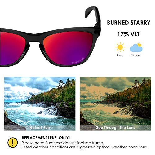 Image of BLAZERBUCK Anti-salt Polarized Replacement Lenses for Oakley Frogskins OO9013 Sunglass