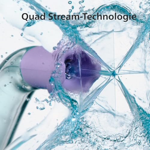 Philips Sonicare kabellose Power Flosser Munddusche und DiamondClean 9000 elektrische Zahnbürste – Saubere Zähne, sauberes Zahnfleisch und Plaque-Entfernung, Weiß (Modell HX3886/41) – Bild 4