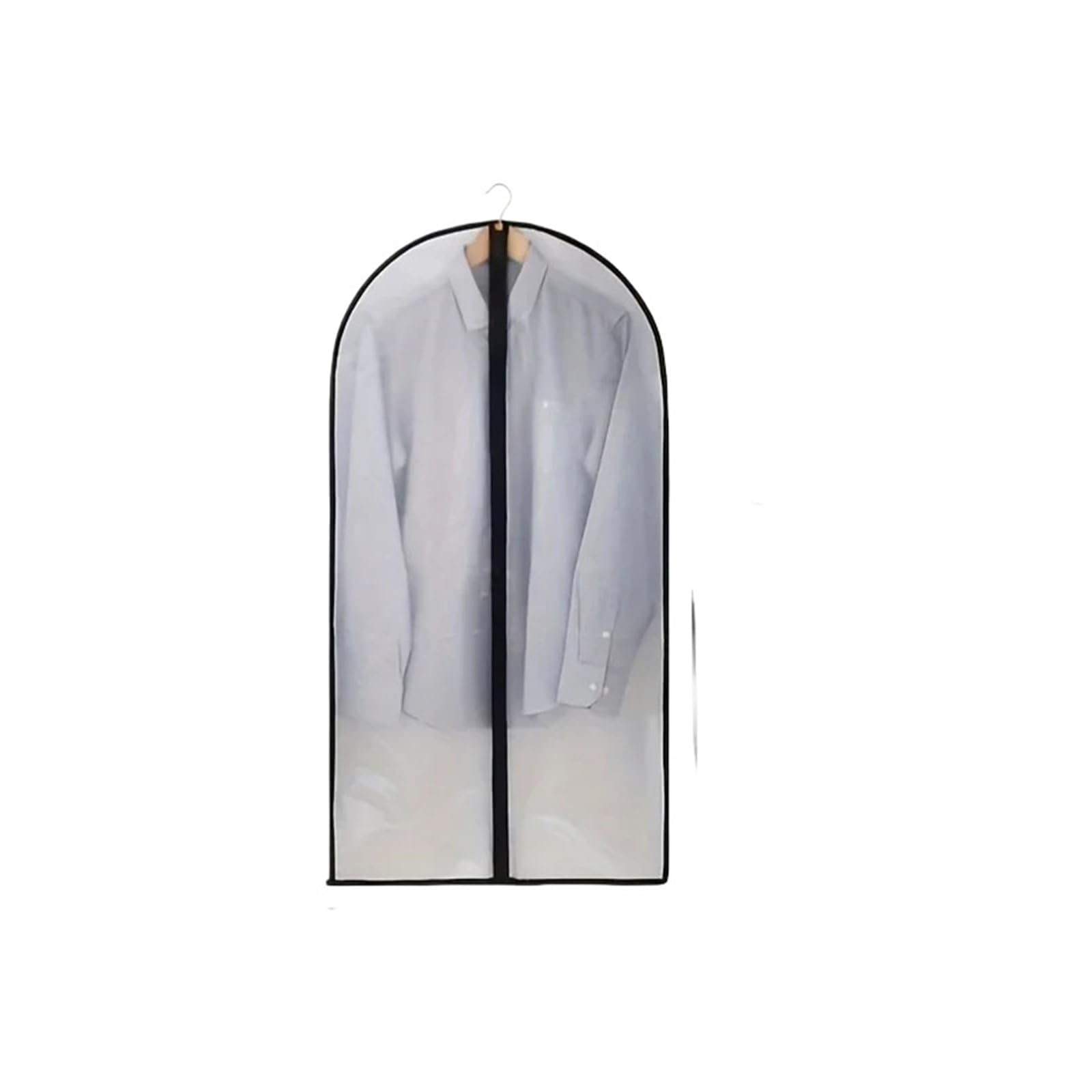Clothes Covers Protector Bags Dustproof Clothing Covers Waterproof Clothes Dust Cover Coat Suit Dress Protector Hanging Garment Bags Closet Organizer(60x120cm,3pcs)