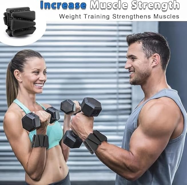 Adjustable Ankle Weights for Women - Comfortable Gear for Enhanced Workouts - Wrist Weights for Yoga, Walking, Running, and Fitness Workouts, Pack of 2