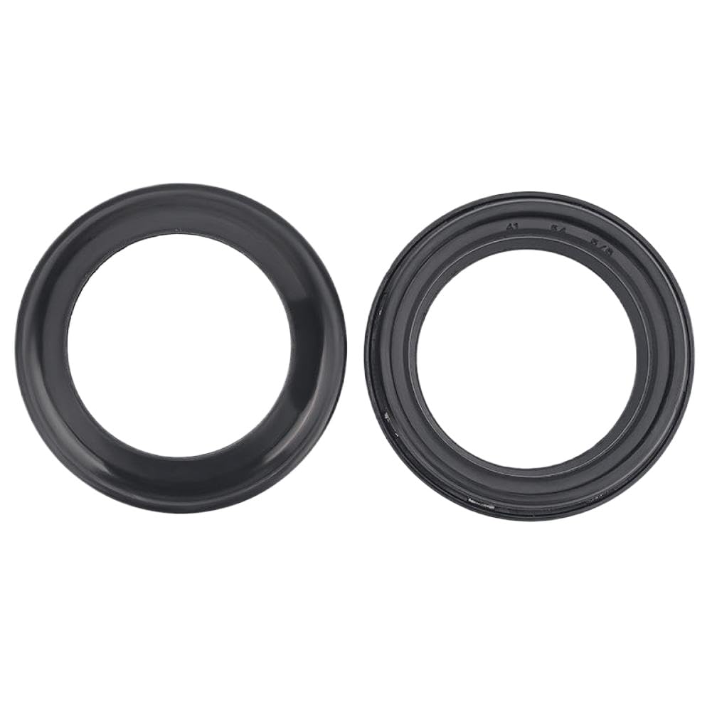 Joint d'huile d'amortisseur de fourche avant de moto 41x54x11, Compatible avec 851 888 900 GSX600 SV650 GSX1100 FZ1 FZ6 YZ125(Dust Seal)