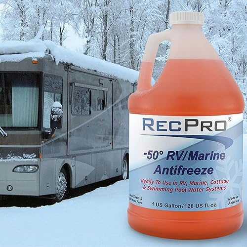 image for RecPro Ready to Use RV Antifreeze Fluid for Winterizing Recreational V