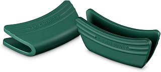 Le Creuset Silicone Set of 2 Handle Grips, 5" x 2 1/2" Each, Artichaut
