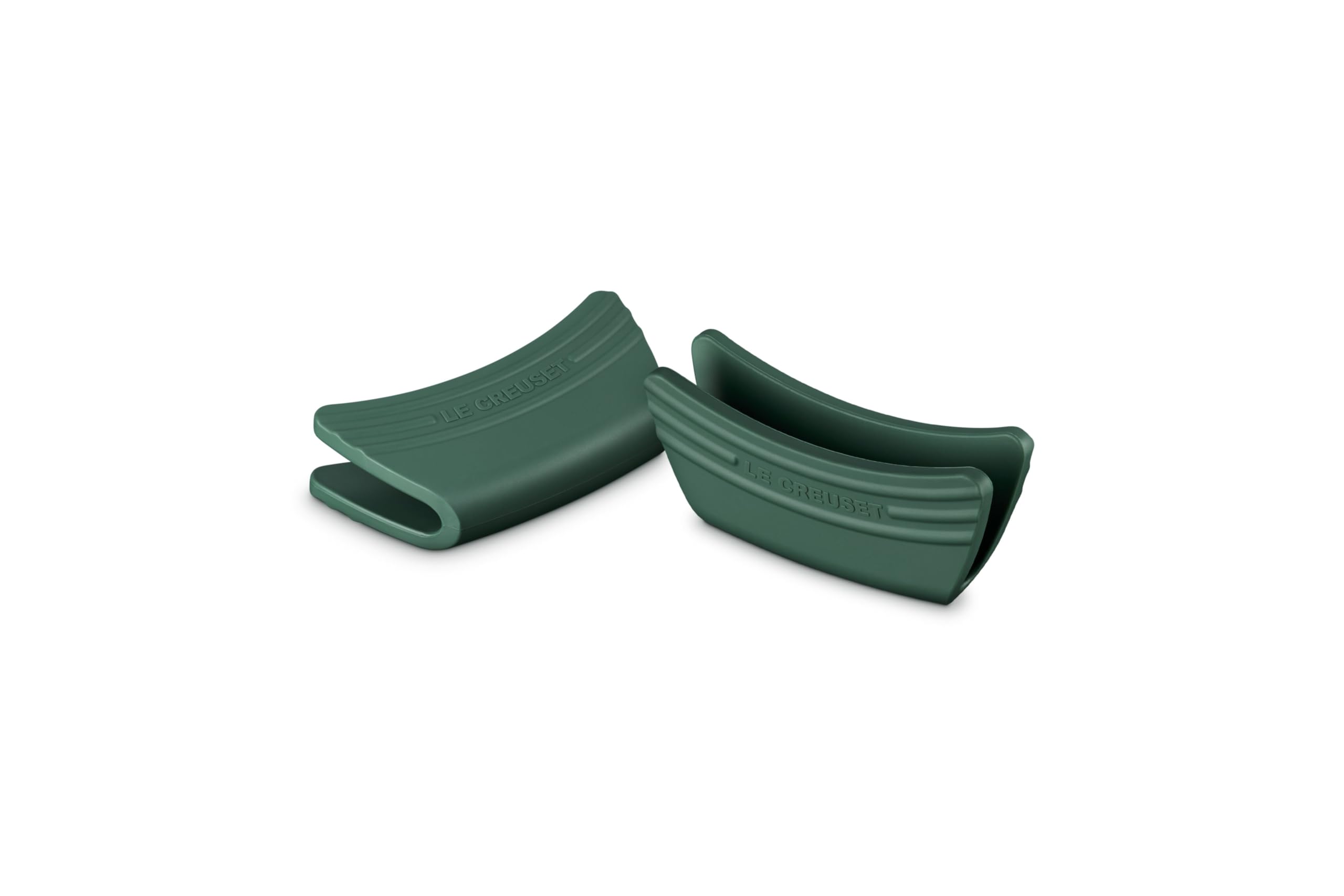 Le Creuset Silicone Set of 2 Handle Grips, 5" x 2 1/2" Each, Artichaut