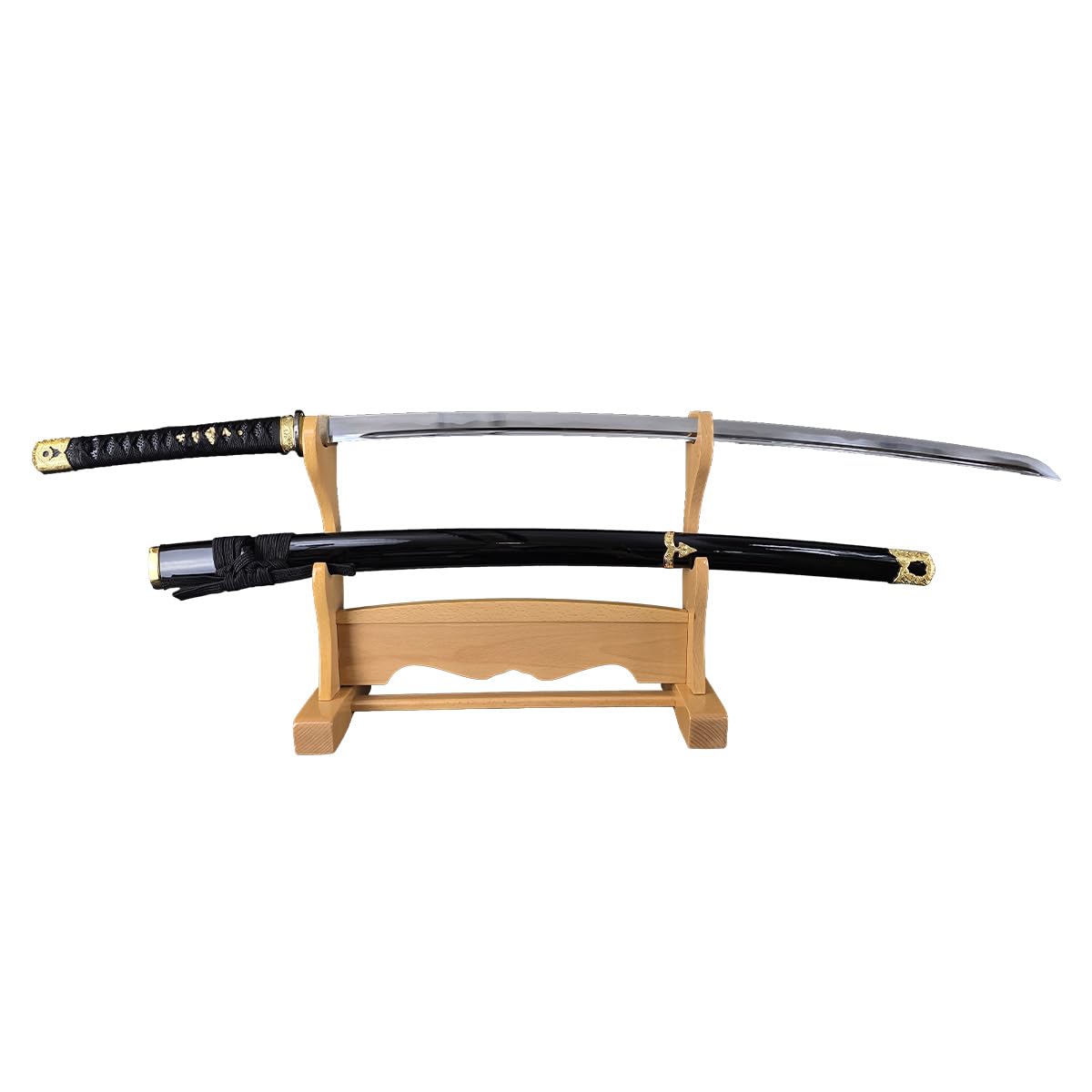 Amazon.co.jp: しのびや.com 模造刀 姫鶴一文字拵え 黒呂鞘 しのびや