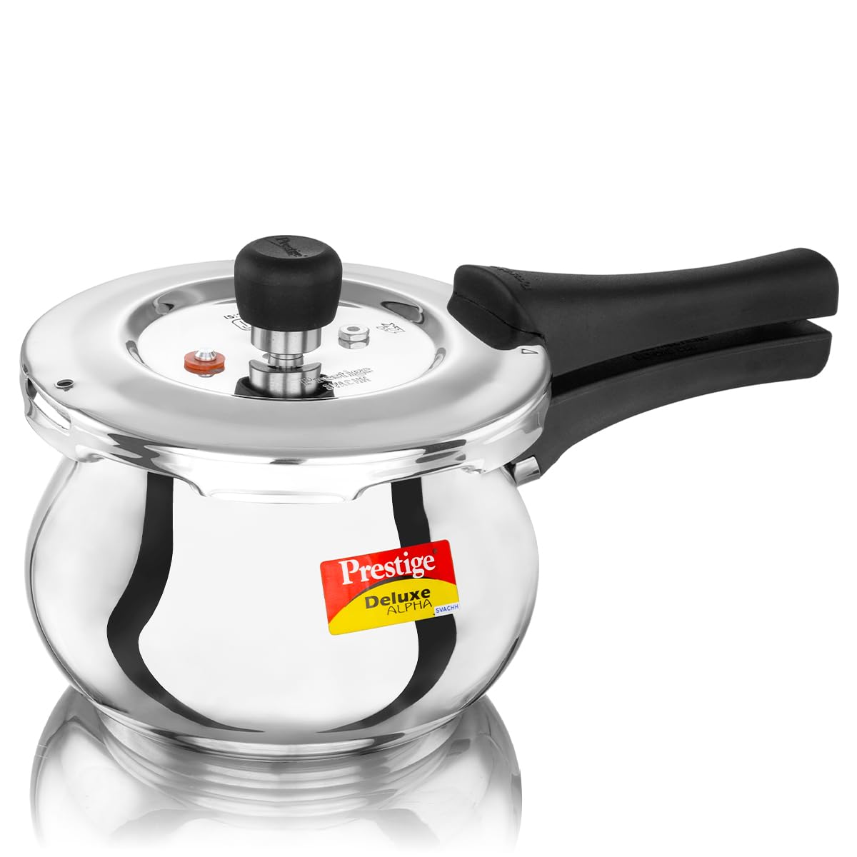 Prestige Stainless Steel Cooker Dlx Alpha Svachh Baby Handi 2 Ltr Cooker Mpd20266 | Silver