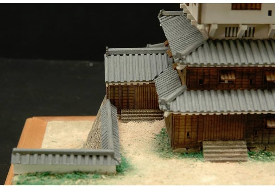 ウッディジョー 1/150 岩国城 木製模型 組立キット Amazon | ウッディジョー 1/150 岩国城 木製模型 組み立てキット