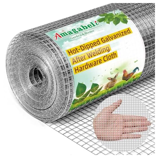 Best garden bed for groundhogs Galvanized 1/4" Hardware Cloth Roll