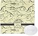 Dinosaur Skeletons Washcloth (Personalized)