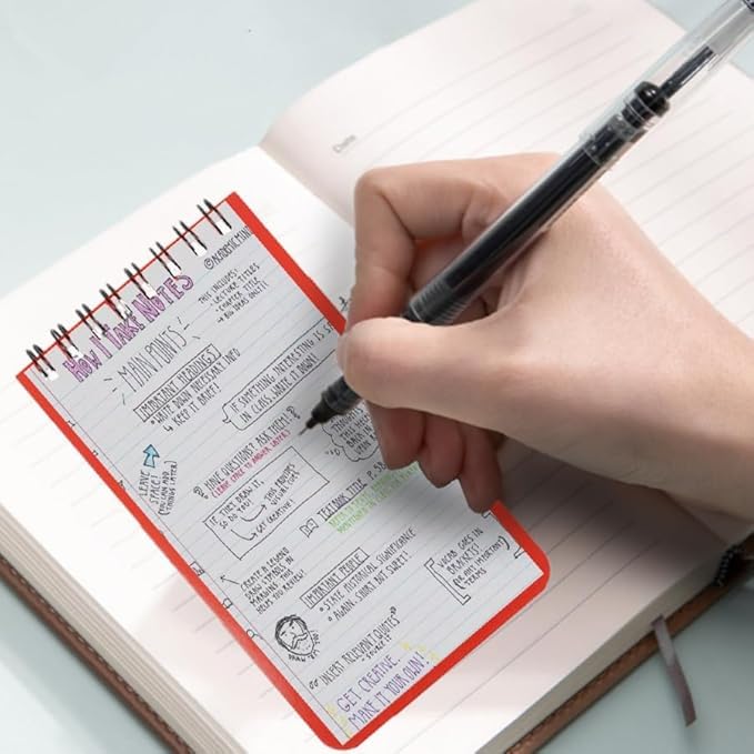 Paquete de 50 cuadernos de bolsillo pequeños de 3 x 5 pulgadas, mini bloc de notas en espiral, bloc de notas pequeño, bloc de notas pequeño a granel, cuaderno de espiral pequeño para el