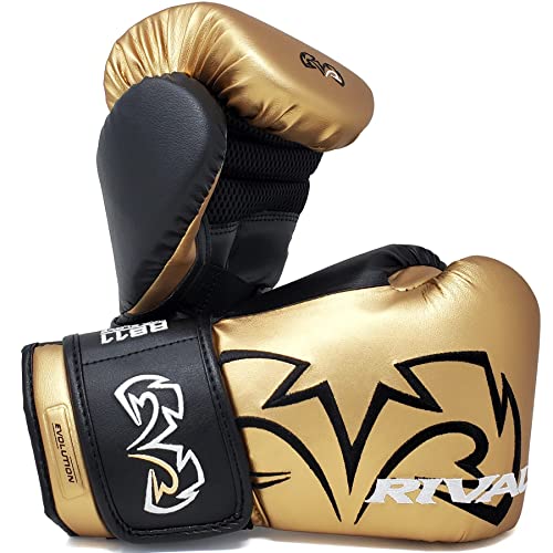RIVAL Boxing RB11 Evolution Heavy Bag Gloves, with a High-Density, Power-Transmitting Foam and Microfiber Outer