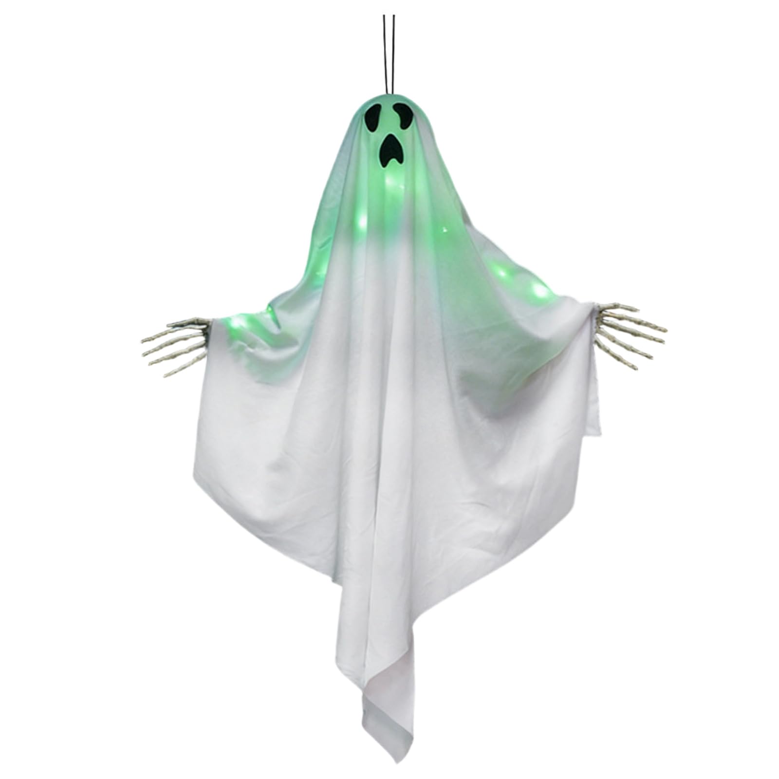 Whoasyst F Glow In Dark Specters Decorations Halloween Hangings Specters Or Halloween User Riendly Plastics And Abric Materials Hangings