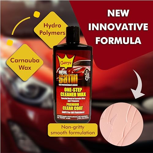 Cera Automotriz Líquida Garry's Royal Satin 16 Oz miniatura 6