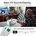ANSTEN Wired Speakers for TV No Delay, Clear Voice TV Speakers Wired with 5M Long Cord, Personal Speaker with Headphone Jack, Easy Operation, TV Speakers for Hard of Hearing and Seniors