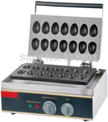 Commercial Use 110v 220v Electric Nonstick Waffle Egg Cake Maker Iron Machine Baker