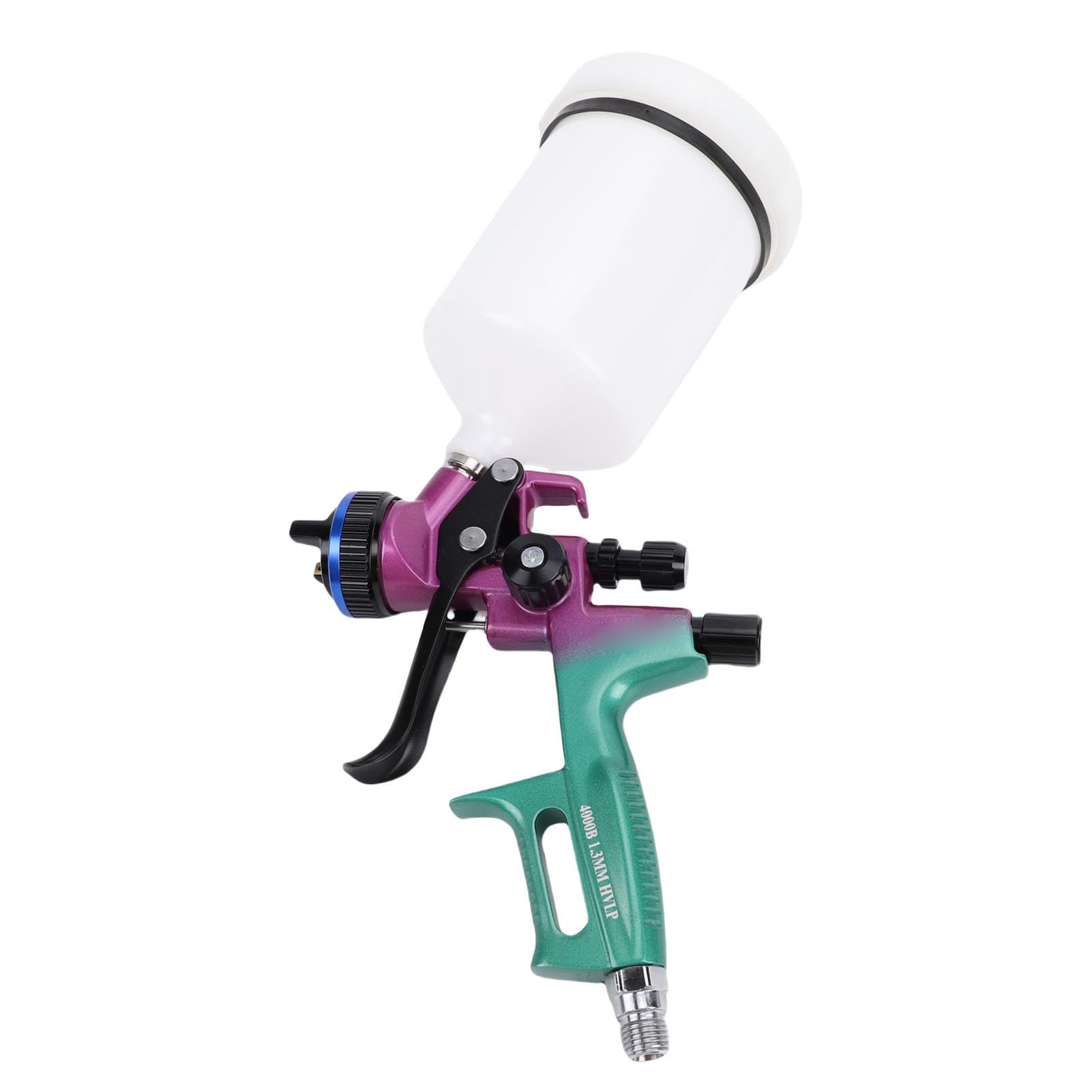 Mingzhe Efficiente Kit Pistola a Spruzzo HVLP con Tazza da 600 Ml e Ugello da 1,3 Mm per Mobili Professionali e Pittura su Pareti