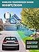 Driveway Alarm Wireless Outside, 1byone Motion Sensor Alarm 1000 FT Range Extra Loud Chimes Home Security Alarm System with 1 Receiver 2 Weatherproof Infrared Sensors Protect Indoor/Outdoor Property
