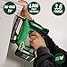 Metabo HPT 18V Cordless Pin Nailer, Tool Only - No Battery, 5/8-Inch up to 1-3/8-Inch Pin Nails, 23-Gauge, Holds 120 Nails, Lifetime Tool Warranty (NP18DSALQ4)