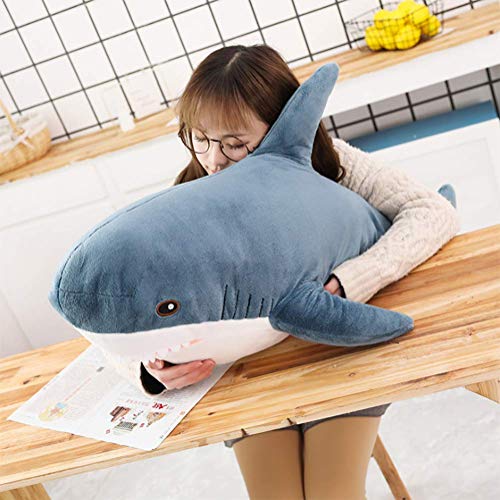 サメshark 鮫 特大 ぬいぐるみ ふわふわ 抱き枕 お祝い プレゼント (80cm)