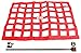 NEW SOUTHWEST SPEED RED RACING WINDOW NET & PUSH BUTTON INSTALLATION KIT WITH HARDWARE, 18" X 24" RIBBON, MODIFIED, LATE MODEL, STREET STOCK, GRAND NATIONAL, MINI-STOCK, FRONT WHEEL DRIVE, FACTORY STOCK, DWARF CARS, LEGENDS, BABY GRAND