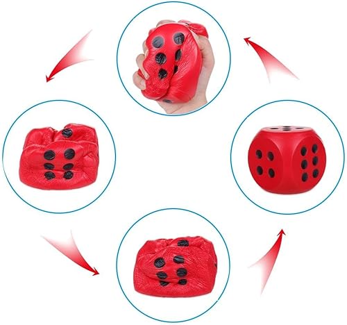 Miniatura 10 de Anboor Dados esponjosos de 31 pulgadas Kawaii suaves de elevación lenta perfumada Squishies alivio del estrés para niños colección de regalo