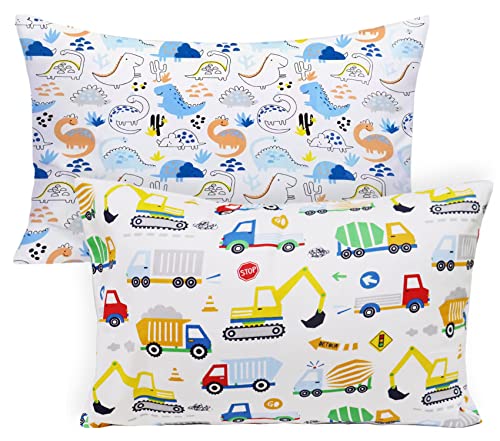 Funda de almohada infantil de algodón Toddler