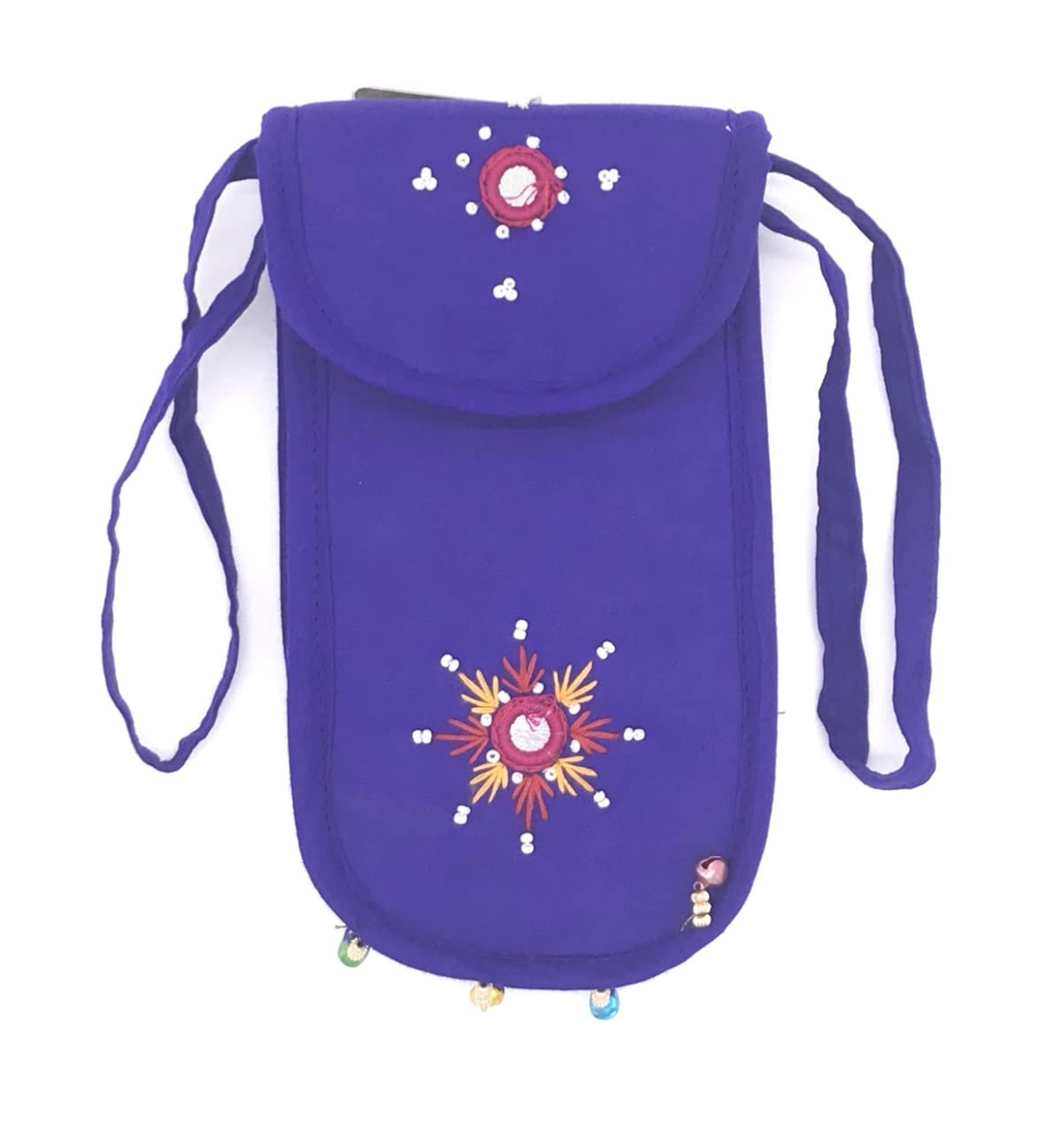 SriAoG Girls Cross Body String Mobile Holder Handmade Traditional Saree Hook Waist Clip Purse for Women Marriage Gifts 7 Inch Feroza Blue (B0BT1WXD2M) Amazon Price History, Amazon Price Tracker