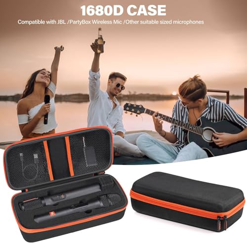 image for LZSIG Wireless Microphone Case Compatible with JBL Wireless Two Microp