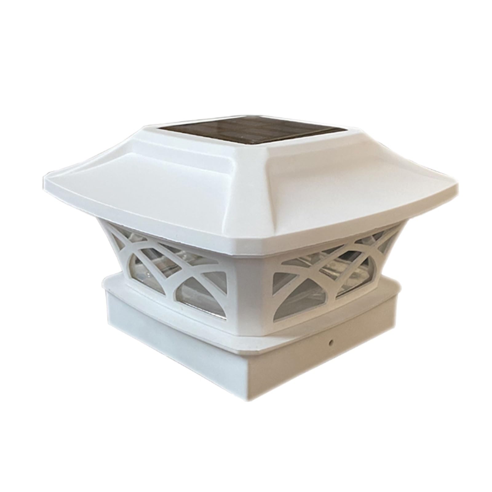 TRDEWR Solar Outdoor Post Cap Lights LED Fence Gate Pillar Head Courtyard Lamp Efficiently Utilize Sunlight