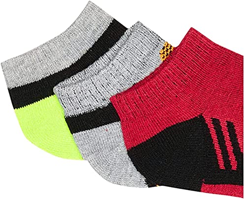 Jefferies Socks Boys Sport Pattern Low Cut Athletic School Socks 9 Pair Pack4