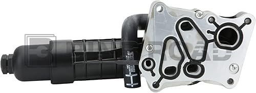 Miniatura 5 de Carcasa del filtro del refrigerador de aceite del motor 2711801410 compatible con Mercedes Benz C250 W204 SLK250 R172 2711801410