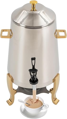 Miniatura 1 de Dispensador de bebidas calientes de 13 litros, dispensador eléctrico de bebidas calientes de acero inoxidable con tabla de calefacción de 95-185  y