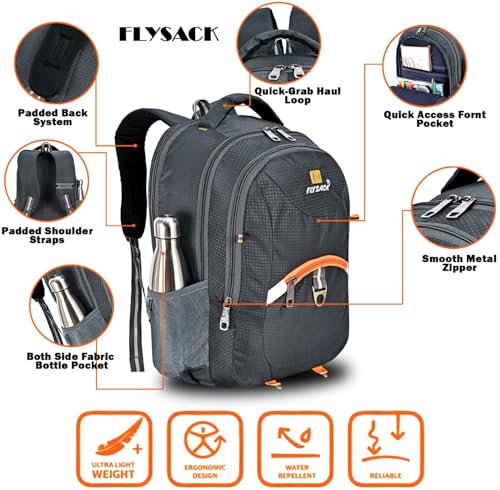 Image of Large 40 L Laptop Backpack Unisex Bag Office /School /College /Business 27 27